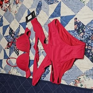 Fashion Nova Large Kona 2 Piece Swimsuit
